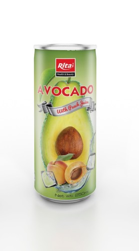 250ml 牛油果水蜜桃果汁